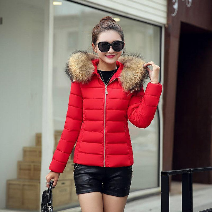Slim cotton padded jacket and down jacket - Trendha