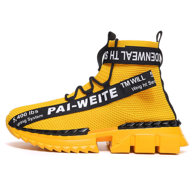 Increased Martin boots socks shoes - Trendha