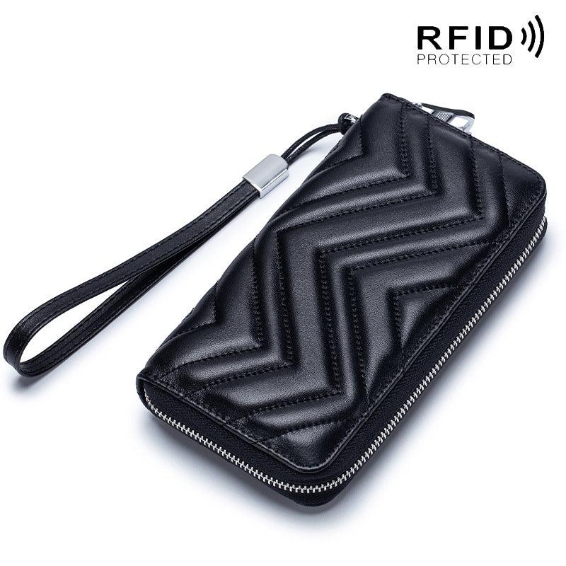 Women's Long Multifunctional Leather Large Capacity Wallet - Trendha