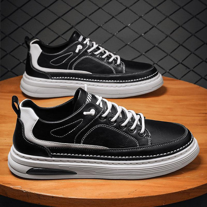 Men's Low Top Sneakers Trendy School Season Student Casual Shoes - Trendha