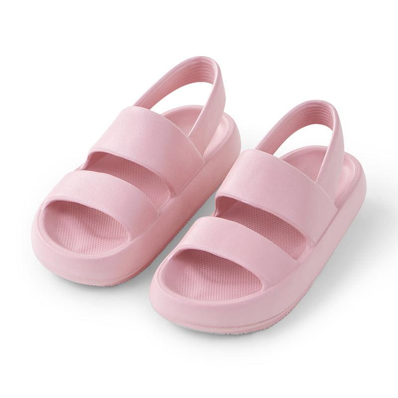 Household Simple Thick-soled Heightened Slippers - Trendha