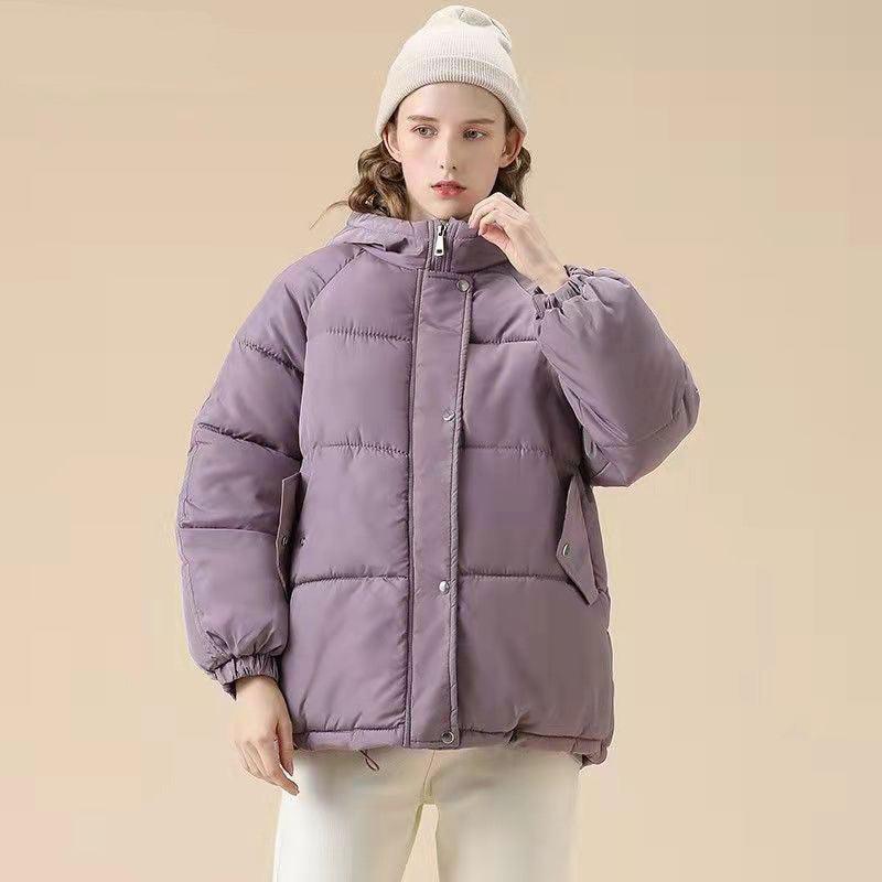 Women's Cotton-padded Korean Style Loose Down Padded Jacket - Trendha