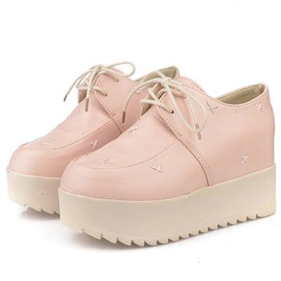 Little leather shoes female 2021 spring new wave Student Korean version of the British style brand shoes, casual shoes, women's shoes. - Trendha