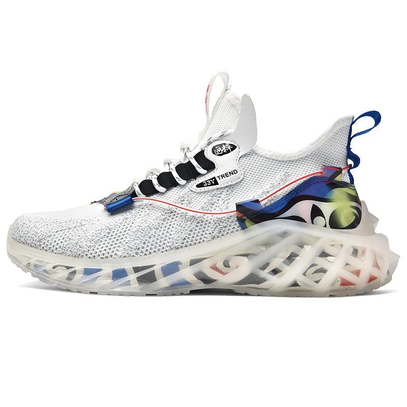 Men's Shoes White Luminous Sports And Leisure - Trendha