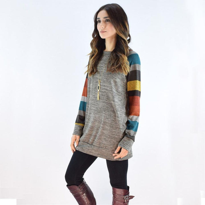 long-sleeved dress - Trendha