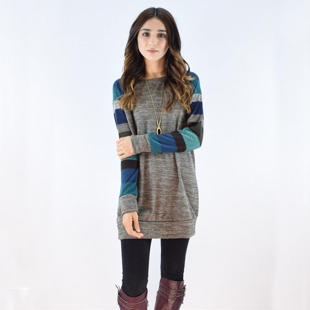 long-sleeved dress - Trendha