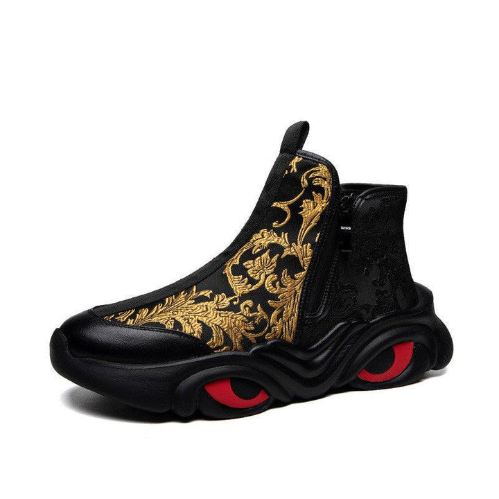 Thick-soled Chinese Style Men's Boots Trend - Trendha