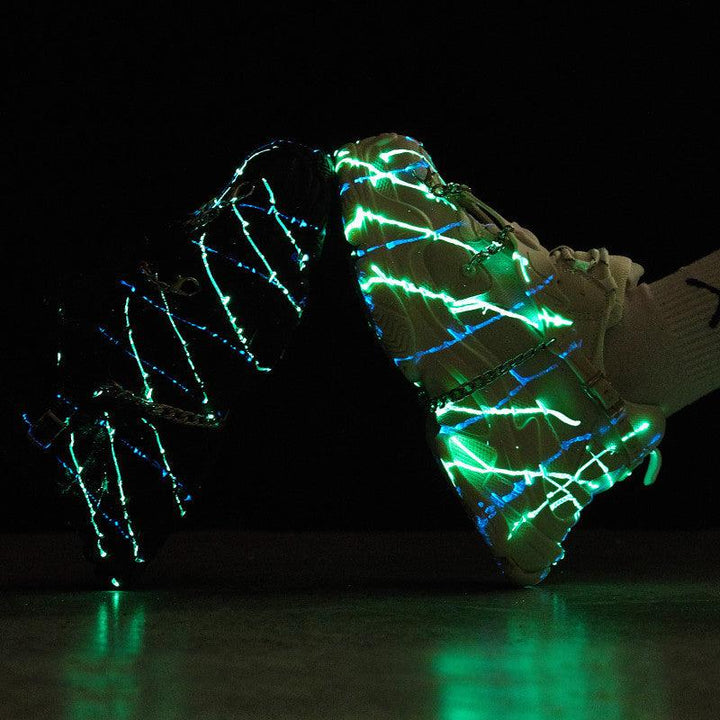 Round Toe Mesh Surface To Increase Sports Shoes - Trendha