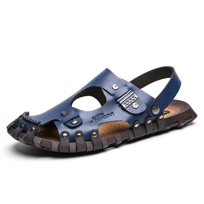 Men's Plus Size Korean Style Beach Sandals - Trendha