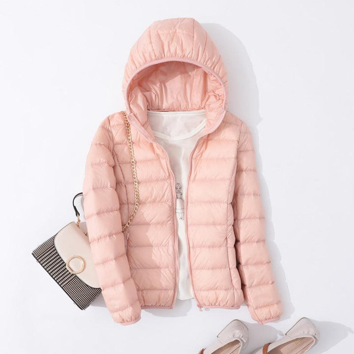 Slim Slimming Portable Short And Thin Down Jacket Women - Trendha