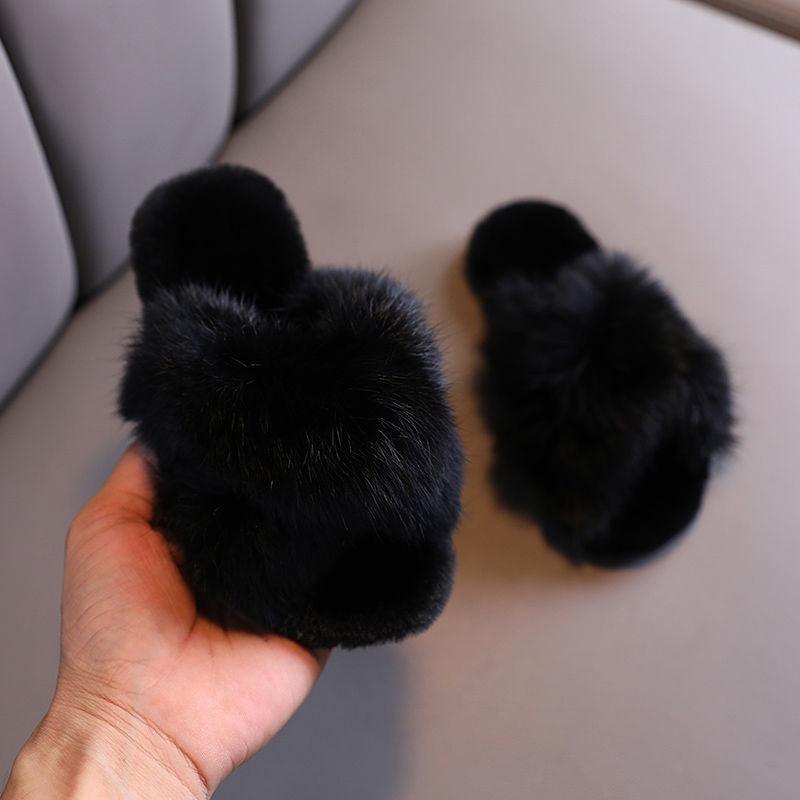Korean Style Fashion Cross Cotton Slippers - Trendha