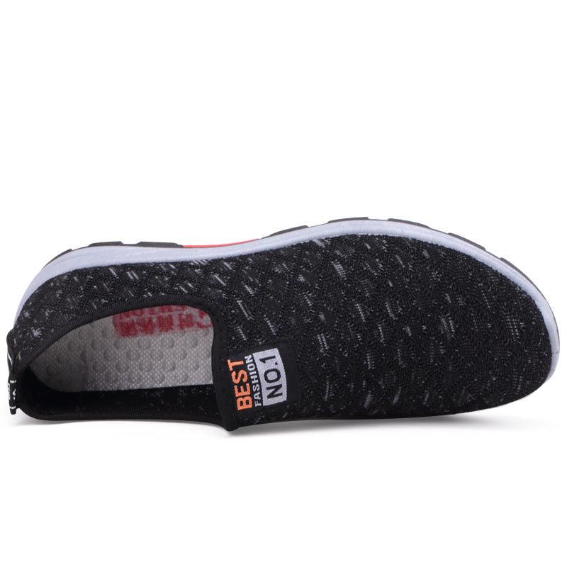 Men's Fashionable Breathable Sports And Leisure Mesh Shoes - Trendha