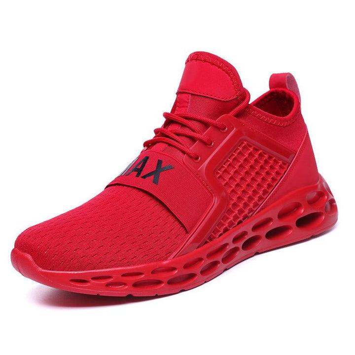 High elastic hollow fly woven casual shoes - Trendha