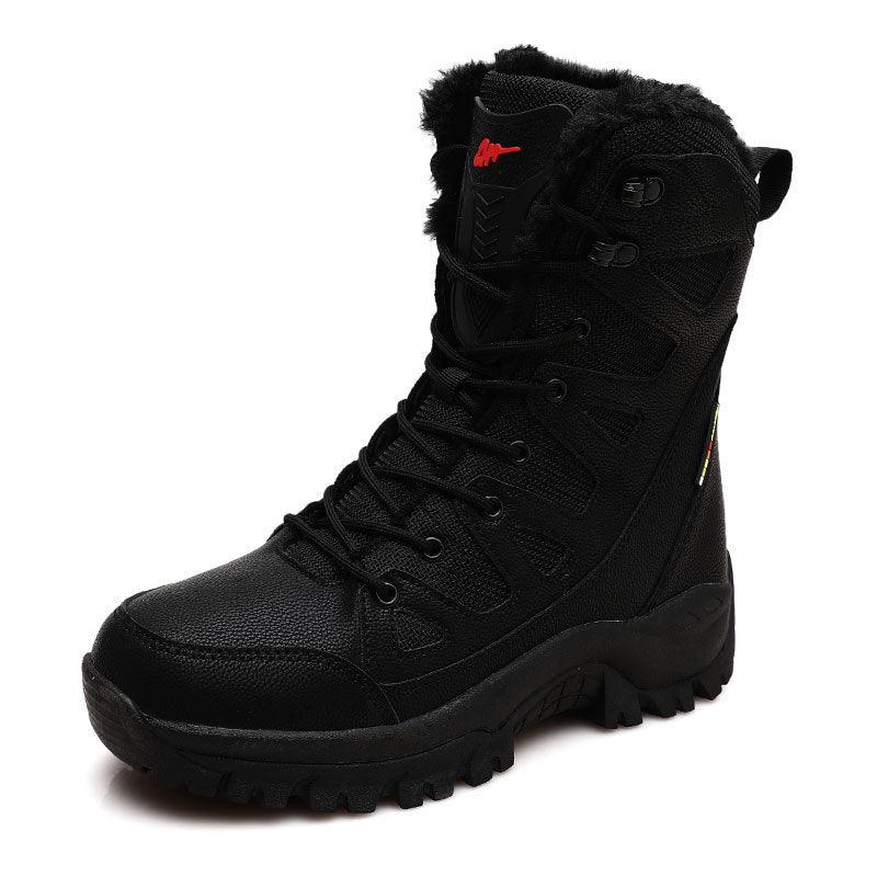 Men's high-top hiking shoes - Trendha