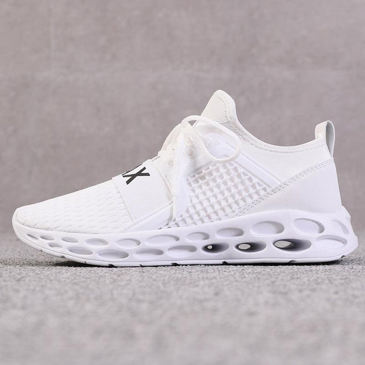 High elastic hollow fly woven casual shoes - Trendha