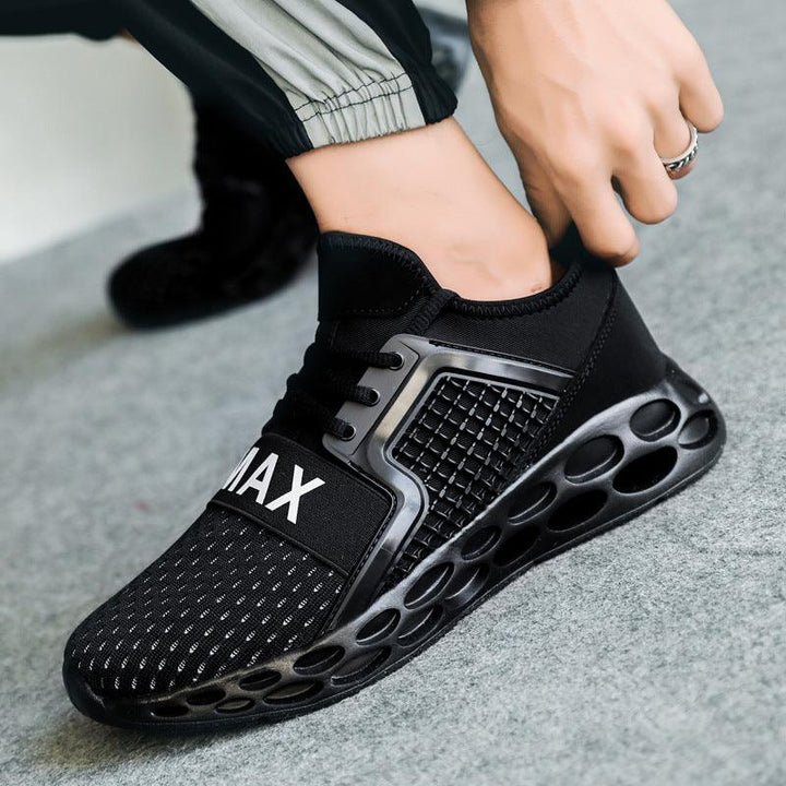 High elastic hollow fly woven casual shoes - Trendha
