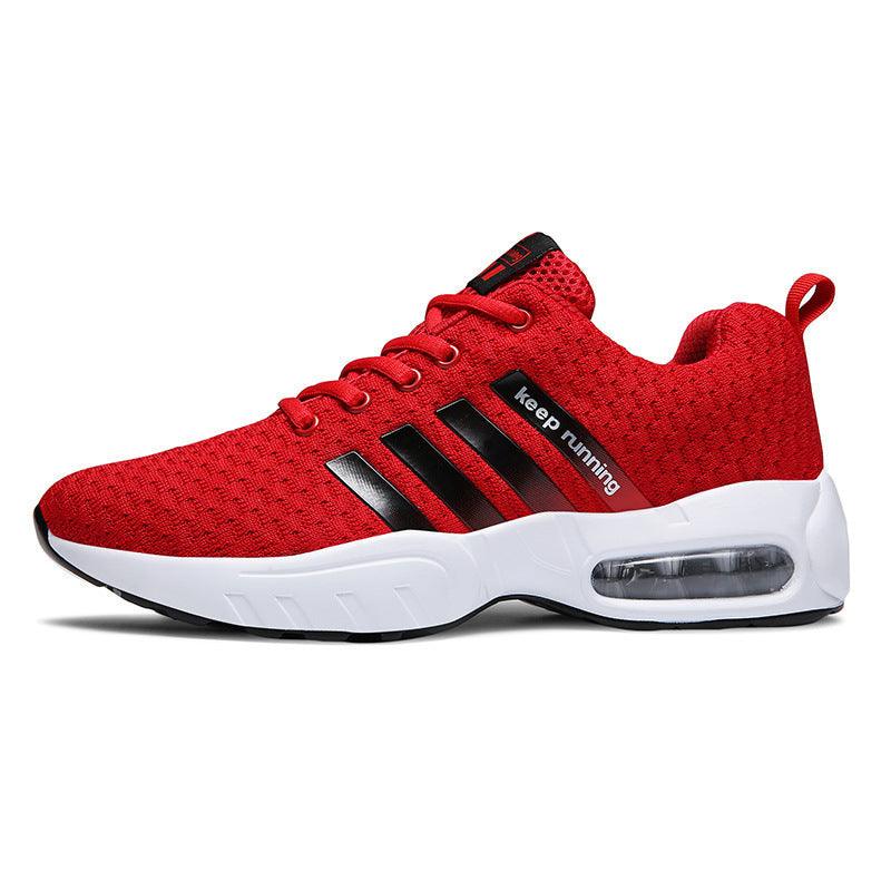 Flying Woven Breathable Mesh Running Sneakers - Trendha