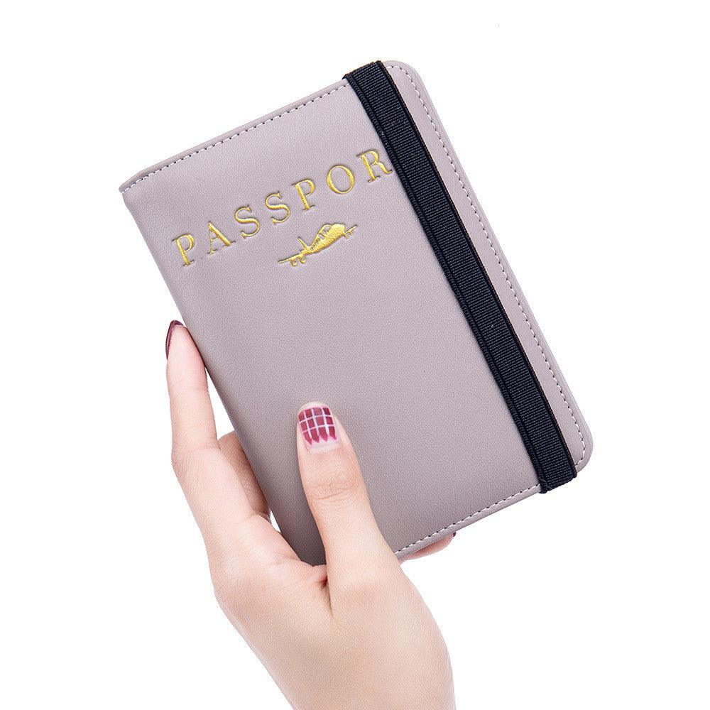Passport Bag Rfid Female Leather Multifunctional - Trendha