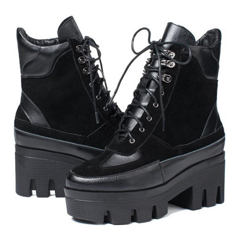 Women's Motorcycle Boots - Trendha