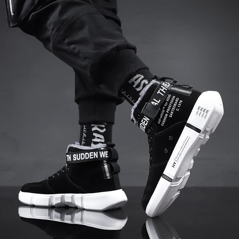 Casual shoes Korean style trend all-match cotton shoes - Trendha