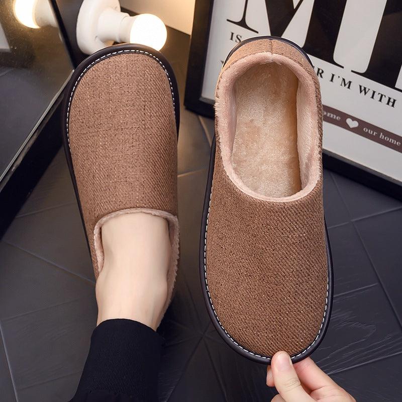 Fabric Cotton Slippers Bag With Platform - Trendha