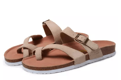 Cork Slipper Women's Summer Flip-Flops Non-slip Sandals - Trendha