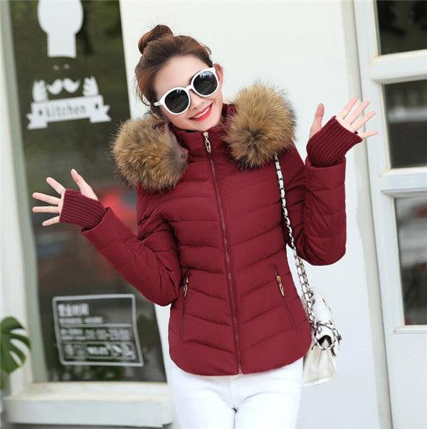 Brown Women'S Parka Jacket Winter Jacket Womens Parkas - Trendha