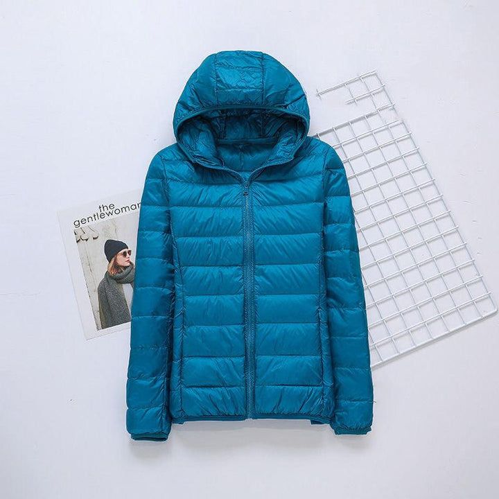 Slim Slimming Portable Short And Thin Down Jacket Women - Trendha