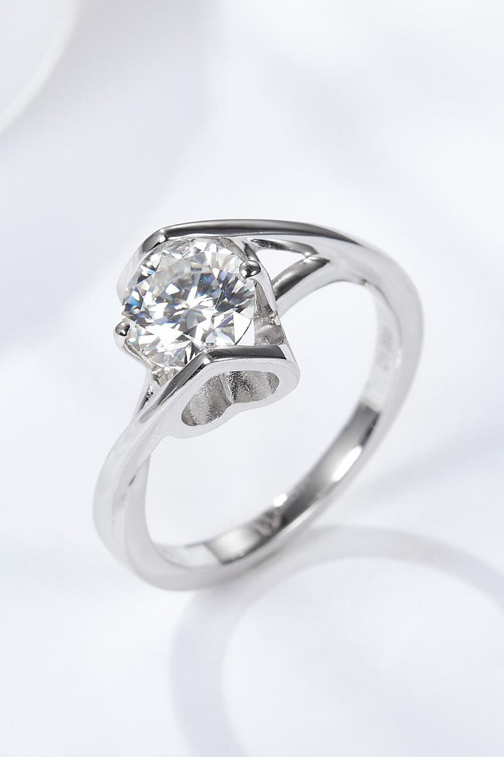 Get What You Need 1 Carat Moissanite Ring - Trendha