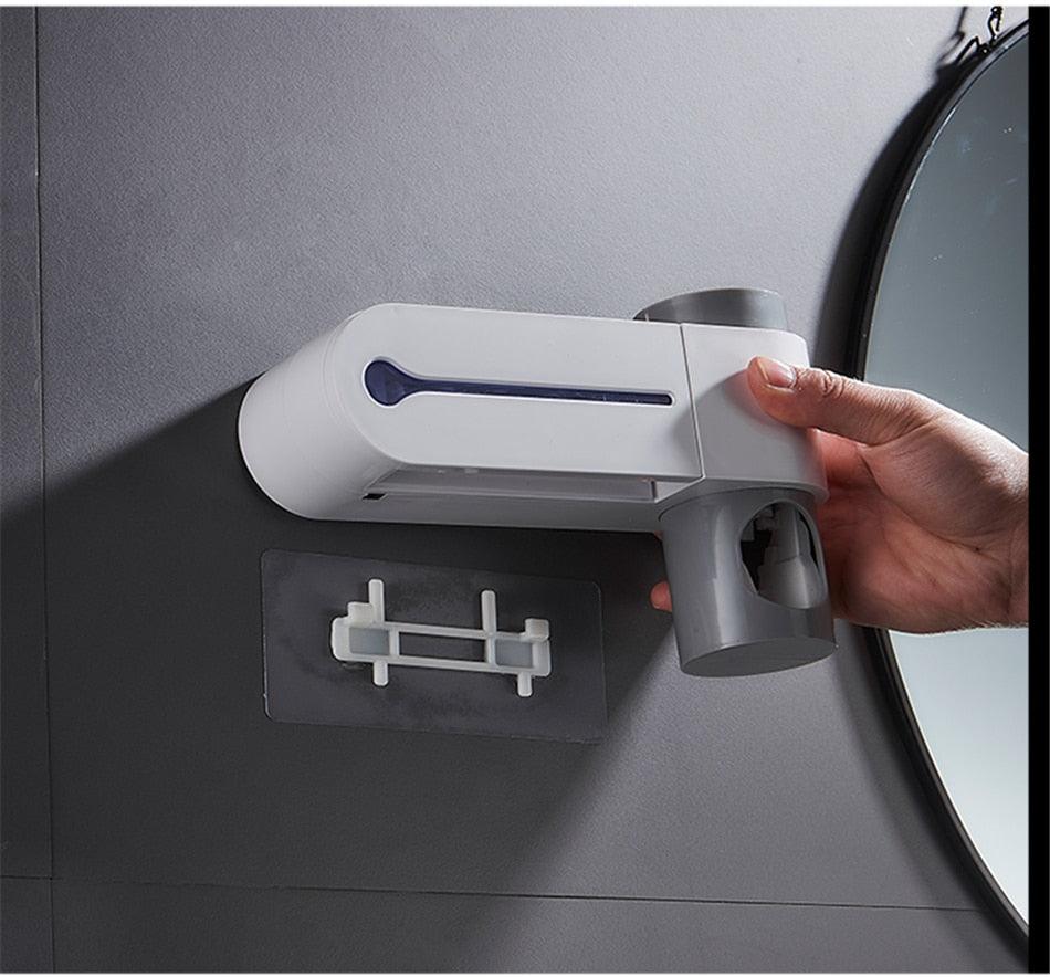 Toothbrush Holder With UV Sterilizer - Trendha