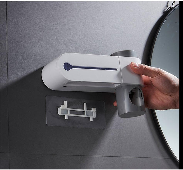 Toothbrush Holder With UV Sterilizer - Trendha