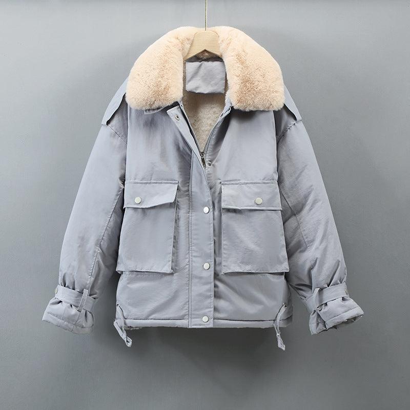Korean Women's Casual Short Down Padded Jacket - Trendha