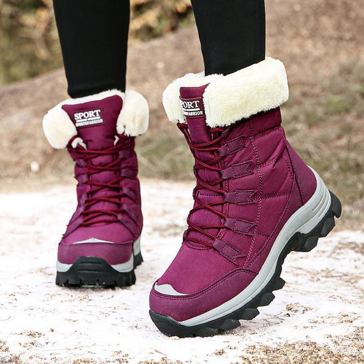 Large Size Cotton Shoes High-top Snow Boots Women's Shoes - Trendha