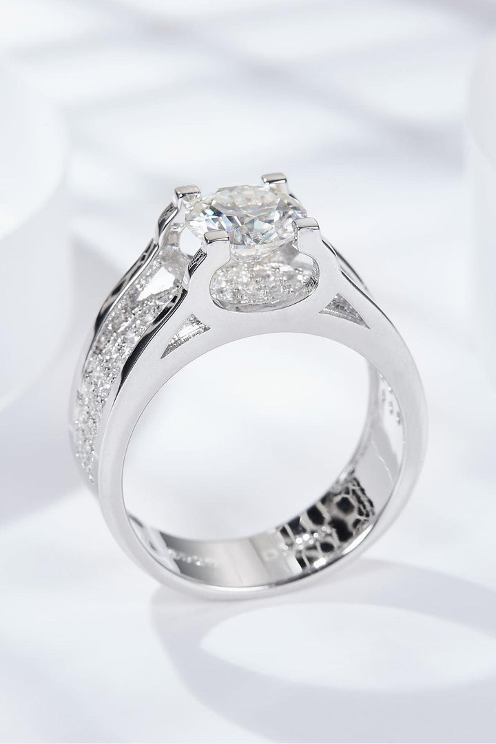 Made To Shine 1 Carat Moissanite Ring - Trendha