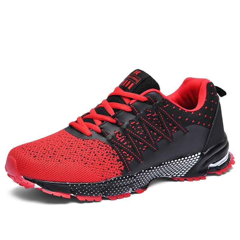 Men's Breathable Lightweight Flying Knit Shoes Sports Casual Shoes - Trendha