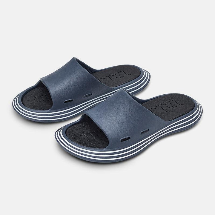 Thick-soled Sandals And Slippers, Male Deodorant Feet With A Sense Of Stepping On Feces - Trendha