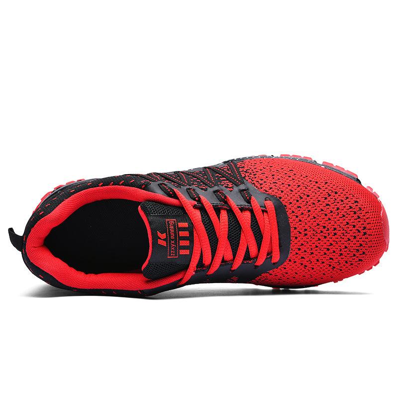 Men's Breathable Lightweight Flying Knit Shoes Sports Casual Shoes - Trendha