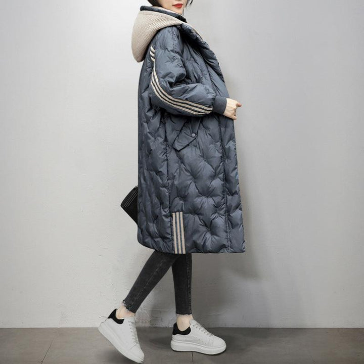 Winter Ladies Fashion White Duck Down Western Style - Trendha