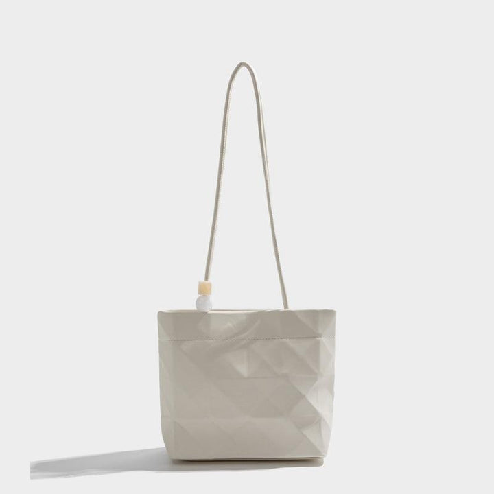 Light Luxury Niche Bucket Tote Bag - Trendha