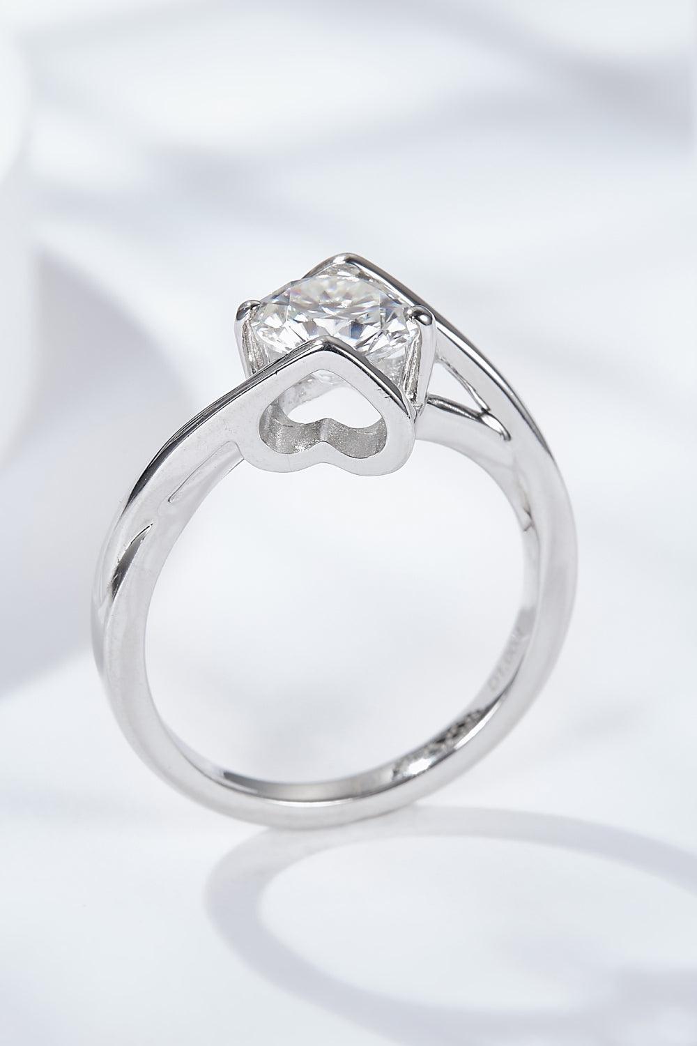 Get What You Need 1 Carat Moissanite Ring - Trendha