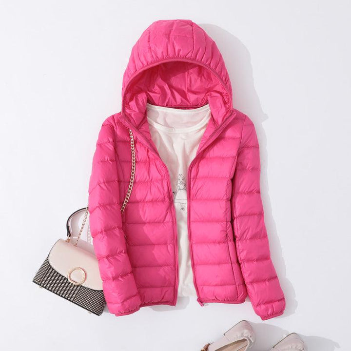 Slim Slimming Portable Short And Thin Down Jacket Women - Trendha
