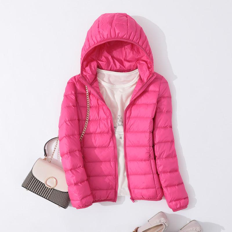 Slim Slimming Portable Short And Thin Down Jacket Women - Trendha