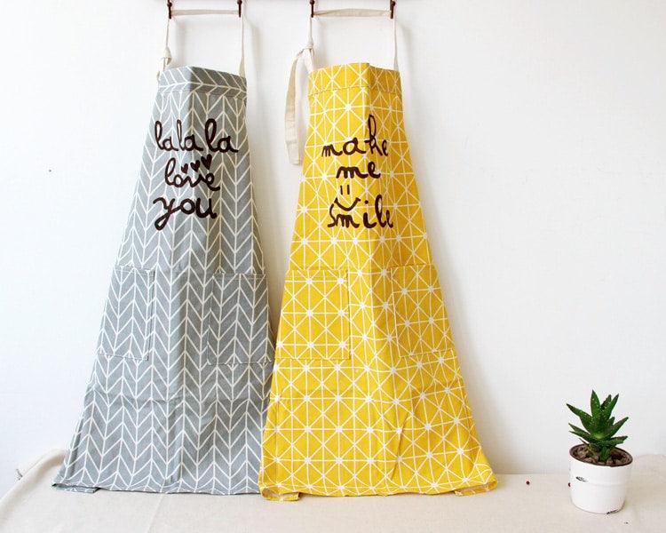 Cotton Printed Kitchen Apron - Trendha