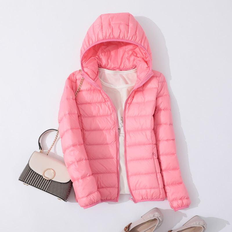 Slim Slimming Portable Short And Thin Down Jacket Women - Trendha