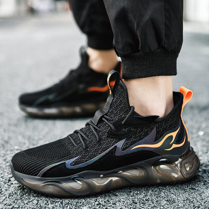 New Summer Men's Shoes Korean Breathable Basketball - Trendha