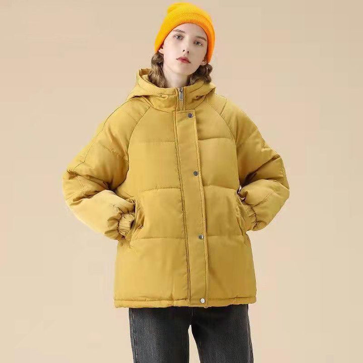 Women's Cotton-padded Korean Style Loose Down Padded Jacket - Trendha