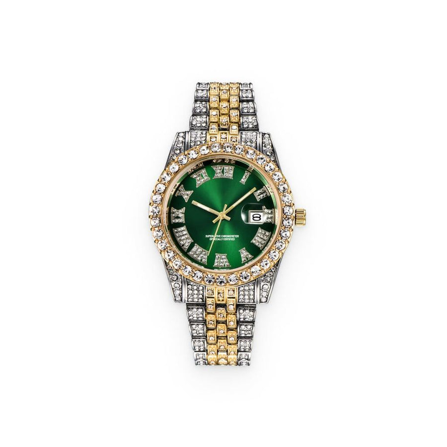 Emerald Face Watch - Trendha