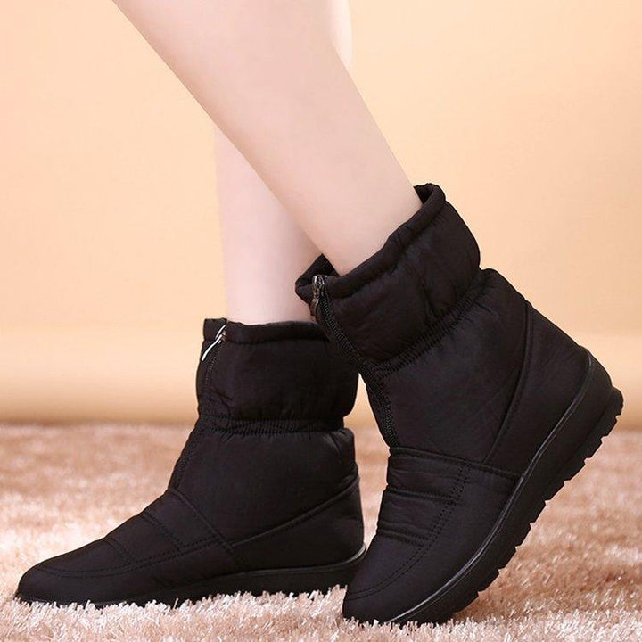 Women's Plus Size Waterproof Cloth New Style Snow Boots - Trendha