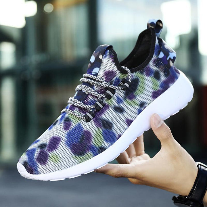 Men's Shoes Summer New Mesh Breathable Sports Shoes - Trendha