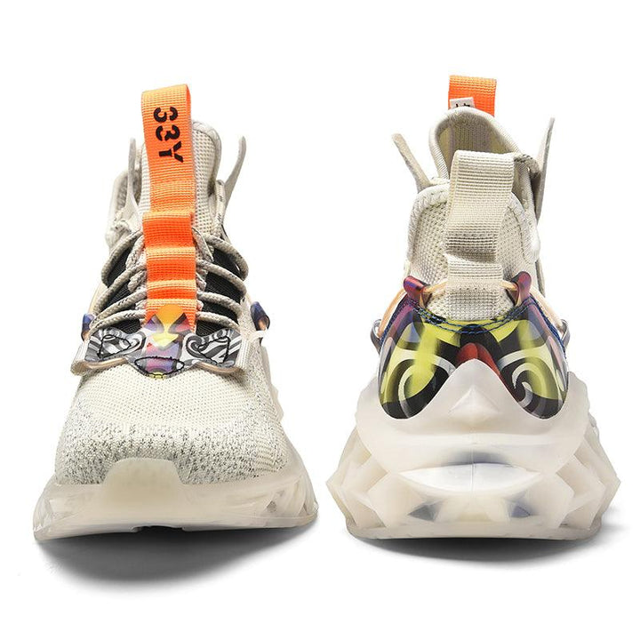 Men's Shoes White Luminous Sports And Leisure - Trendha